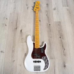 Fender American Ultra Precision Bass Guitar W/ Case, Maple Fingerboard, Arctic Pearl 15 Fender American Ultra Precision Bass Guitar W/ Case, Maple Fingerboard, Arctic Pearl -Musical Instrument Shop 20230721 dsc09720