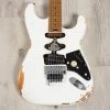 EVH Frankie Relic Series Guitar, Maple Fretboard, Relic White -Musical Instrument Shop 20230721 dsc09874