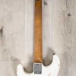 EVH Frankie Relic Series Guitar, Maple Fretboard, Relic White -Musical Instrument Shop 20230721 dsc09889