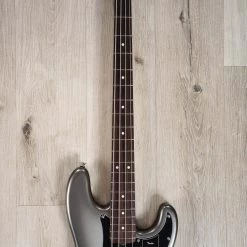 Fender American Professional II Precision Bass, Rosewood Fretboard, Mercury -Musical Instrument Shop 20230801 dsc00181