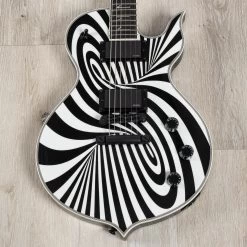 Wylde Audio Odin Grail Guitar, Ebony Fretboard, Bizzard Vintage White