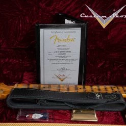 Fender Custom Shop S23 Limited Edition '57 Stratocaster Relic Guitar, Faded Aged Daphne Blue -Musical Instrument Shop 20230802 dsc00409