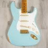 Fender Custom Shop S23 Limited Edition '57 Stratocaster Relic Guitar, Faded Aged Daphne Blue 1 Fender Custom Shop S23 Limited Edition '57 Stratocaster Relic Guitar, Faded Aged Daphne Blue -Musical Instrument Shop 20230802 dsc00418