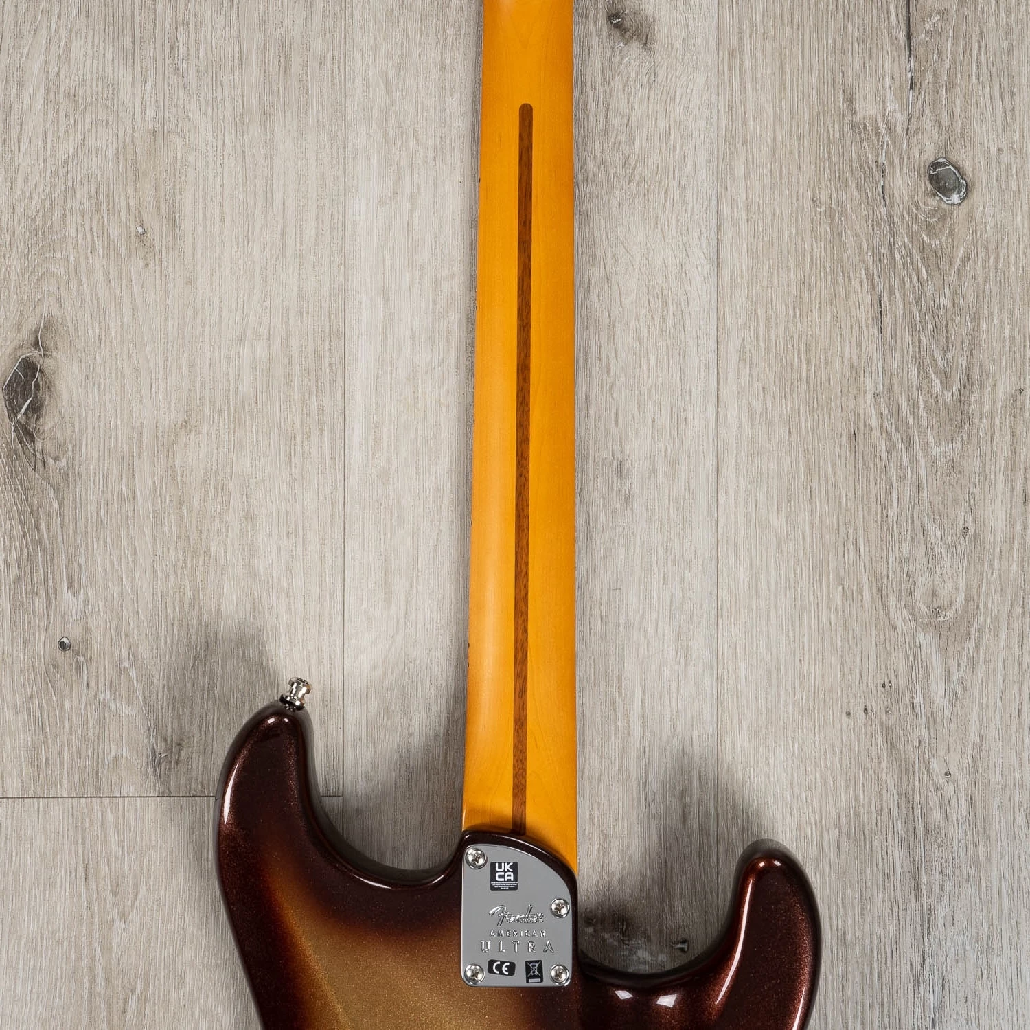 Fender American Ultra Stratocaster Left-Hand Guitar, Maple Fretboard, Mocha Burst 7 Fender American Ultra Stratocaster Left-Hand Guitar, Maple Fretboard, Mocha Burst - Image 5