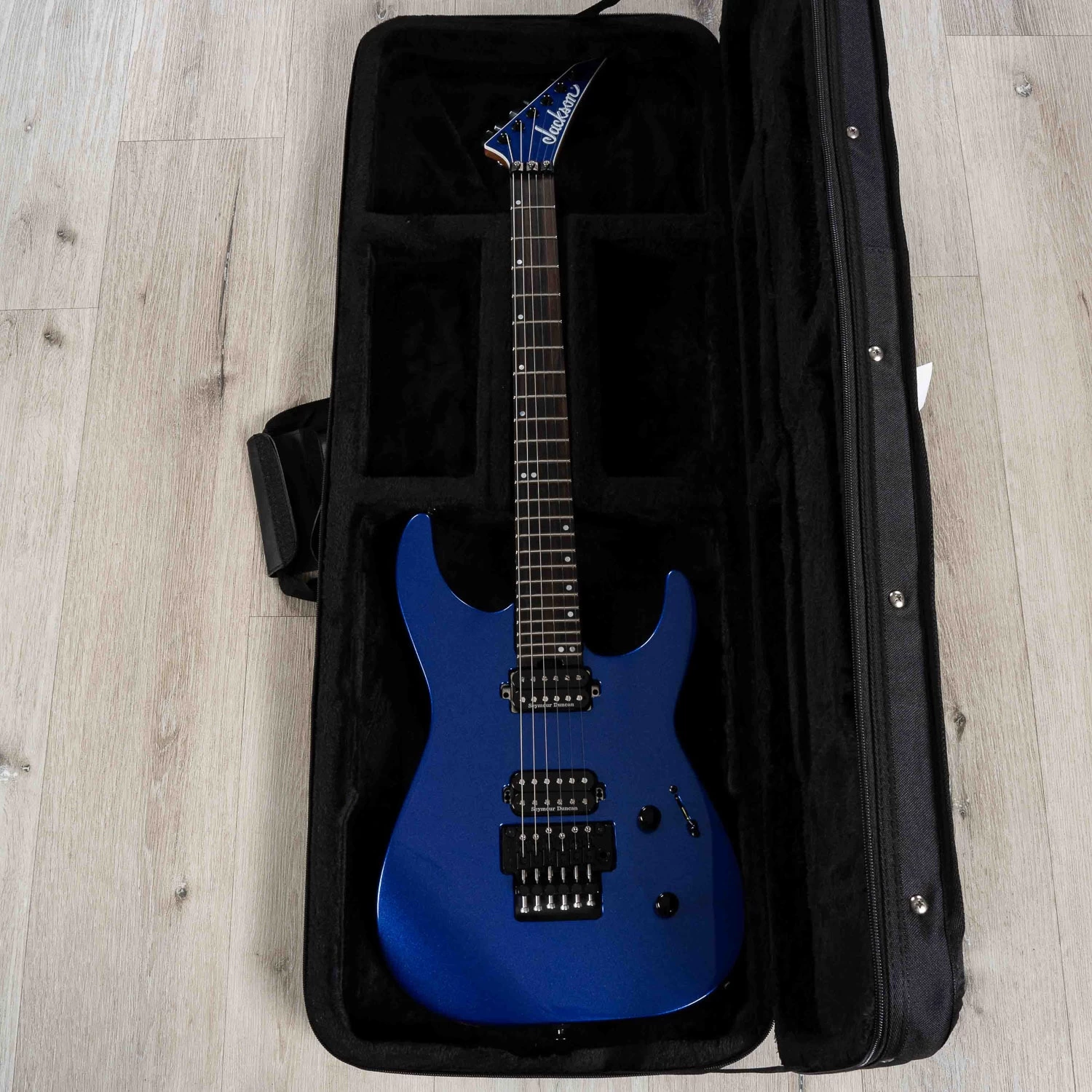 Jackson American Series DK Virtuoso Guitar, Mystic Blue 12 Jackson American Series DK Virtuoso Guitar, Mystic Blue - Image 10