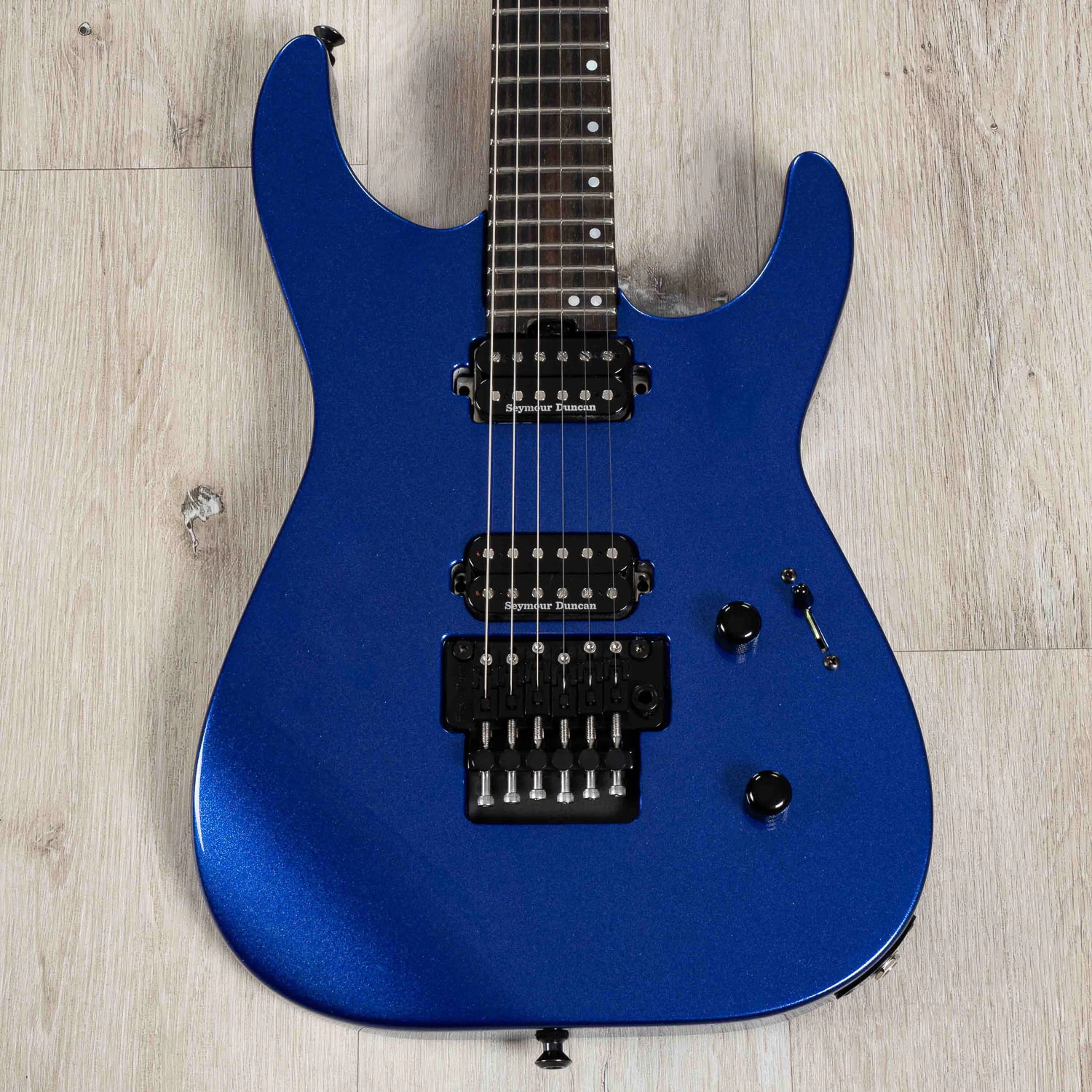 Jackson American Series DK Virtuoso Guitar, Mystic Blue 3 Jackson American Series DK Virtuoso Guitar, Mystic Blue