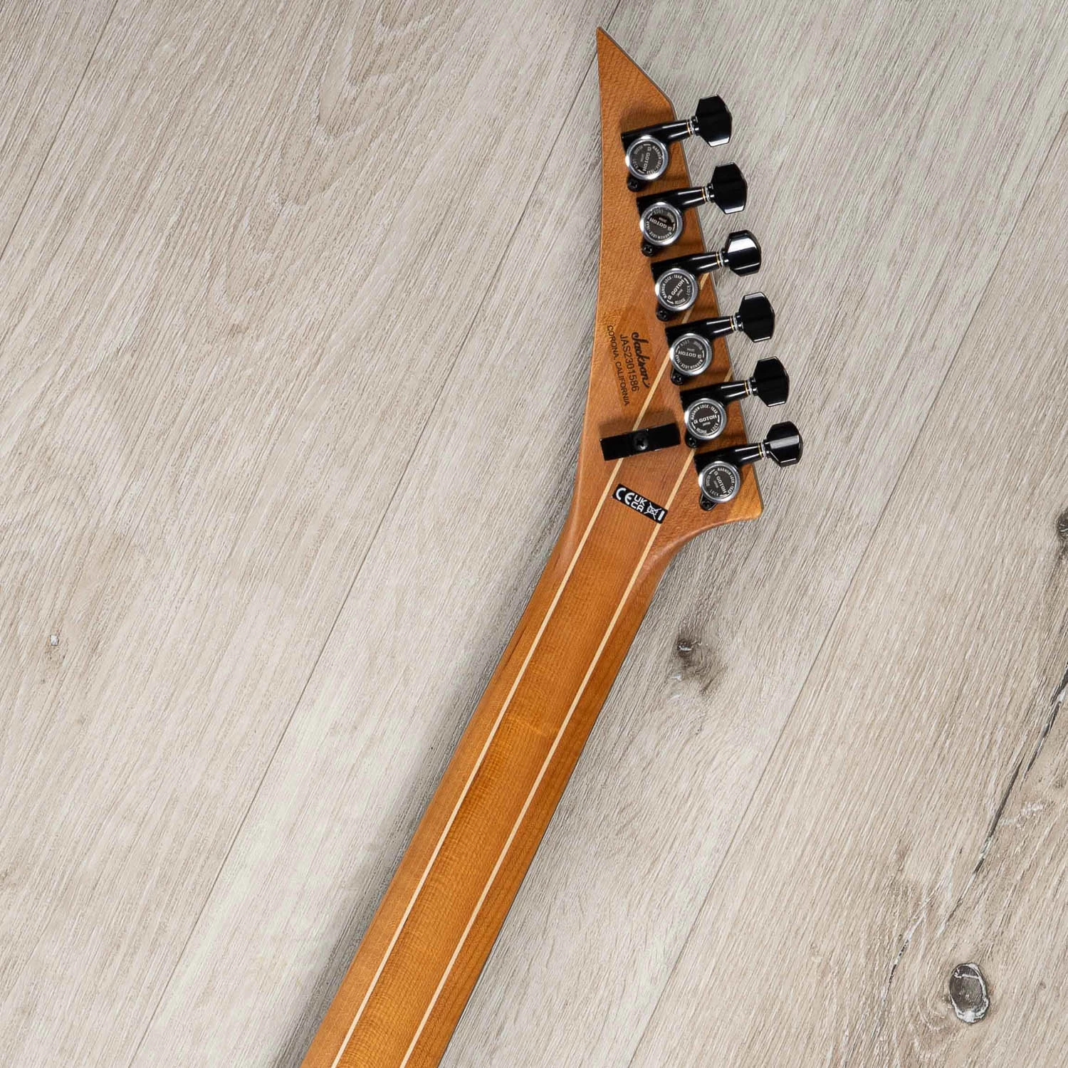 Jackson American Series DK Virtuoso Guitar, Mystic Blue 11 Jackson American Series DK Virtuoso Guitar, Mystic Blue - Image 9