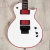 ESP LTD Gary Holt GH-600 Electric Guitar, Macassar Ebony, Snow White -Musical Instrument Shop 20230811 20230811 dsc02342