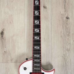 ESP LTD Gary Holt GH-600 Electric Guitar, Macassar Ebony, Snow White -Musical Instrument Shop 20230811 20230811 dsc02349