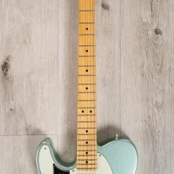Fender American Professional II Telecaster Left-Handed Guitar, Maple Fretboard, Mystic Surf Green -Musical Instrument Shop 20230814 dsc02511
