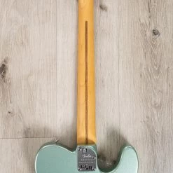 Fender American Professional II Telecaster Left-Handed Guitar, Maple Fretboard, Mystic Surf Green -Musical Instrument Shop 20230814 dsc02519