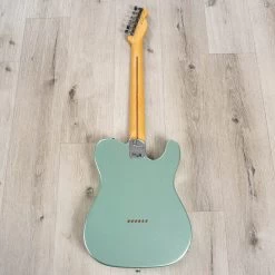 Fender American Professional II Telecaster Left-Handed Guitar, Maple Fretboard, Mystic Surf Green -Musical Instrument Shop 20230814 dsc02523