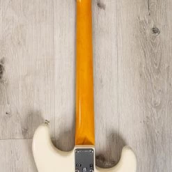 Fender American Vintage II 1961 Stratocaster Left-Hand Guitar, Rosewood Fretboard, Olympic White -Musical Instrument Shop 20230814 dsc02633