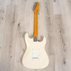 Fender American Vintage II 1961 Stratocaster Left-Hand Guitar, Rosewood Fretboard, Olympic White -Musical Instrument Shop 20230814 dsc02641