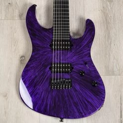 Suhr Custom Modern 7 7-String Guitar, Ebony Fretboard, Pau Ferro Neck Back, Purple Nova