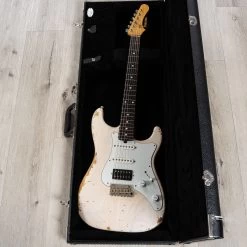 Friedman Vintage-S HSS Guitar, Rosewood Fretboard, Transparent White Blonde -Musical Instrument Shop 20230816 dsc03133 1