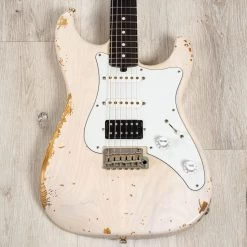 Friedman Vintage-S HSS Guitar, Rosewood Fretboard, Transparent White Blonde