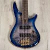 Ibanez SR2600 Premium Bass Guitar, Panga Panga Fingerboard, Cerulean Blue Burst