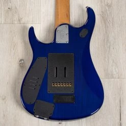 Ernie Ball Music Man John Petrucci JP15 7-String Guitar, Cerulean Paradise Flame -Musical Instrument Shop 20230822 dsc04194