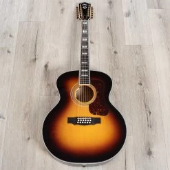 Guild F-512E Maple Jumbo 12-String Acoustic-Electric Guitar, Antique Sunburst 16 Guild F-512E Maple Jumbo 12-String Acoustic-Electric Guitar, Antique Sunburst -Musical Instrument Shop 20230824 dsc04593