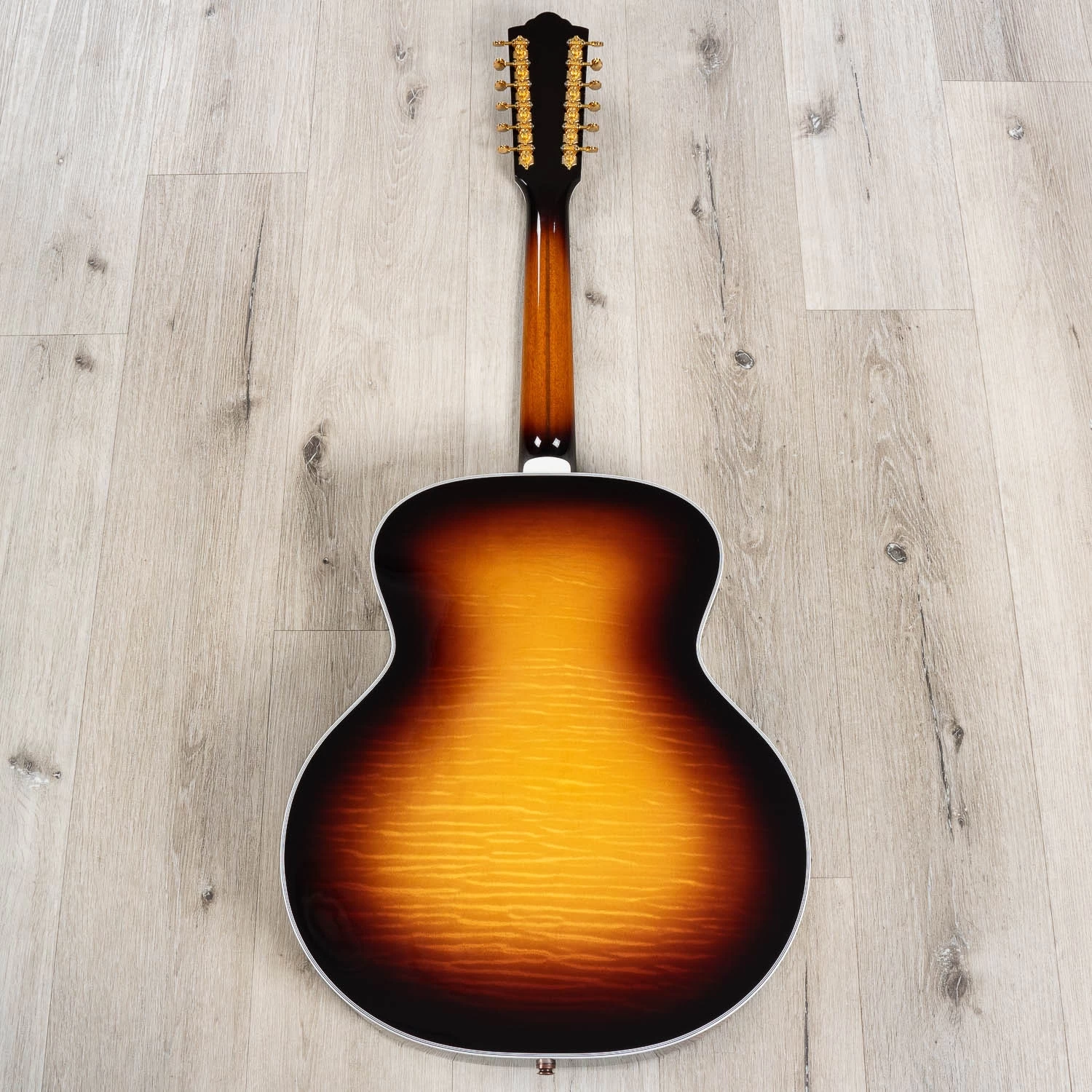 Guild F-512E Maple Jumbo 12-String Acoustic-Electric Guitar, Antique Sunburst 8 Guild F-512E Maple Jumbo 12-String Acoustic-Electric Guitar, Antique Sunburst - Image 6