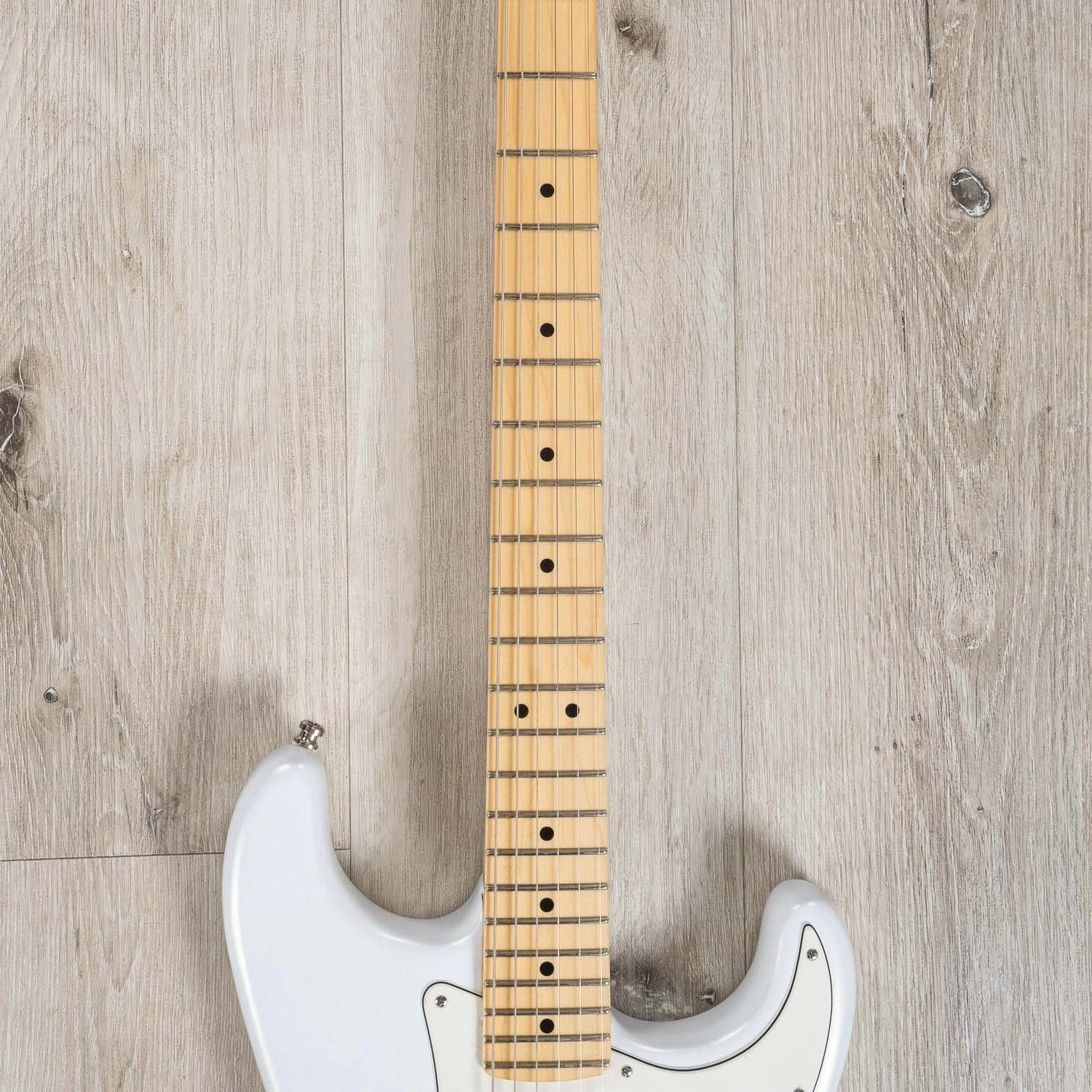 Fender Juanes Stratocaster Guitar, Maple Fretboard, Luna White 7 Fender Juanes Stratocaster Guitar, Maple Fretboard, Luna White - Image 5