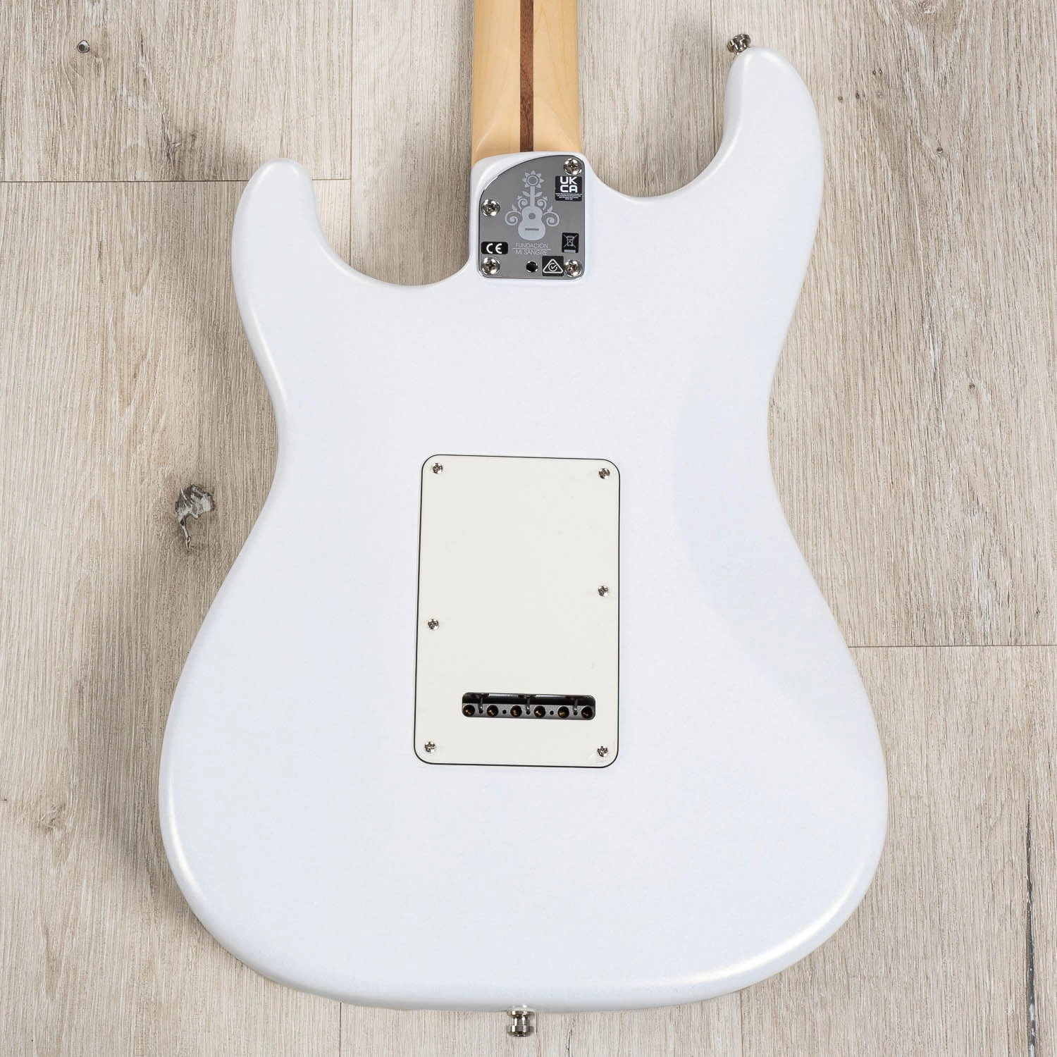 Fender Juanes Stratocaster Guitar, Maple Fretboard, Luna White 10 Fender Juanes Stratocaster Guitar, Maple Fretboard, Luna White - Image 8