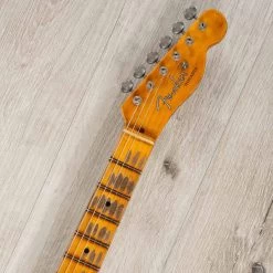 Fender Custom Shop S23 Limited Edition Reverse '50s Tele Relic Guitar, Aged White Blonde -Musical Instrument Shop 20230825 dsc05028