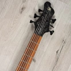 Mayones Comodous 6 6-String Bass, Pau Ferro Fretboard, 3A Eye Poplar Top, Liquid Black Gloss -Musical Instrument Shop 20230830 dsc05850