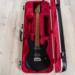 Ibanez AZ2402 AZ Prestige Guitar, Roasted Maple Fretboard, Black Flat 22 Ibanez AZ2402 AZ Prestige Guitar, Roasted Maple Fretboard, Black Flat -Musical Instrument Shop 20230831 dsc05997 1