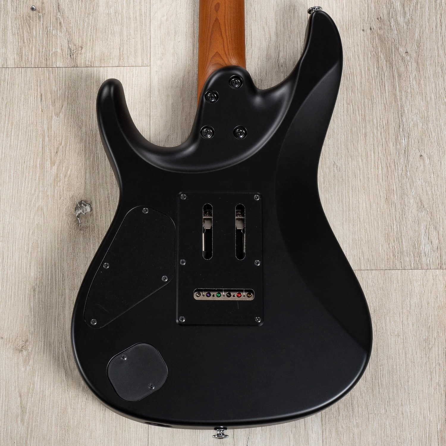 Ibanez AZ2402 AZ Prestige Guitar, Roasted Maple Fretboard, Black Flat 9 Ibanez AZ2402 AZ Prestige Guitar, Roasted Maple Fretboard, Black Flat - Image 7