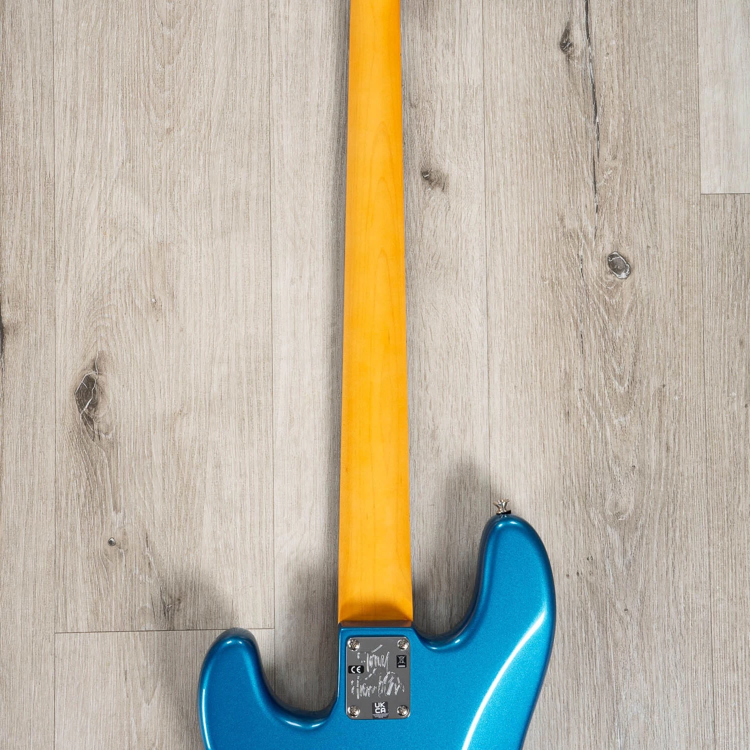 Fender Tony Franklin Fretless Precision Bass, Ebony Fretboard, Lake Placid Blue 7 Fender Tony Franklin Fretless Precision Bass, Ebony Fretboard, Lake Placid Blue - Image 5