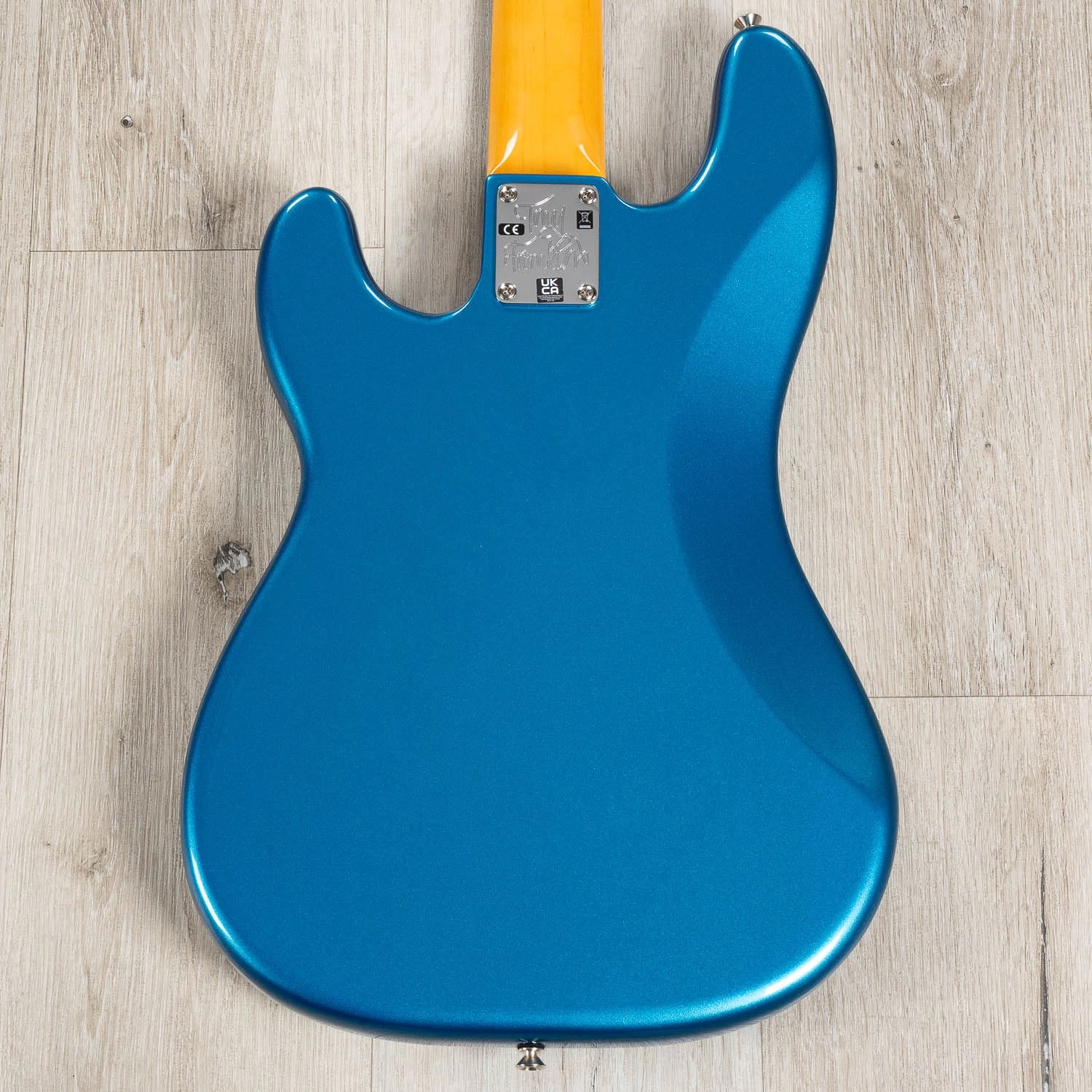 Fender Tony Franklin Fretless Precision Bass, Ebony Fretboard, Lake Placid Blue 9 Fender Tony Franklin Fretless Precision Bass, Ebony Fretboard, Lake Placid Blue - Image 7