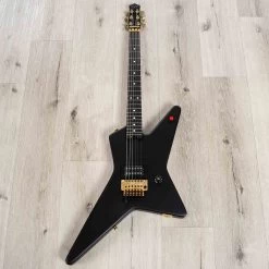 EVH Limited Edition Star Guitar, Ebony Fretboard, Satin Black -Musical Instrument Shop 20230906 dsc06564 1