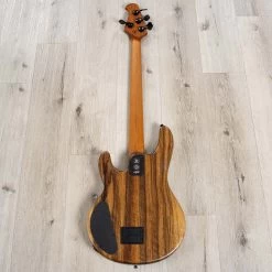 Ernie Ball Music Man BFR DarkRay Bass, Roasted Maple Fretboard, Shadow Korina -Musical Instrument Shop 20230906 dsc06671 1