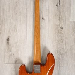 Modern Vintage Guitars MVJ4-72 Bass, Roasted Maple Fretboard, Walnut Brown -Musical Instrument Shop 20230915 dsc07220 1