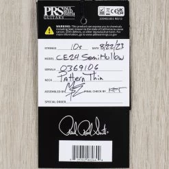 PRS Paul Reed Smith CE 24 Semi-Hollow Guitar, Rosewood Fretboard, Eriza Verde 27 PRS Paul Reed Smith CE 24 Semi-Hollow Guitar, Rosewood Fretboard, Eriza Verde -Musical Instrument Shop 20230920 dsc07683 1