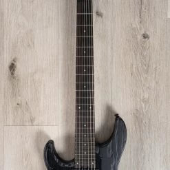 ESP LTD SN-1007HT Baritone 7-String Left-Handed Guitar, Macassar Ebony Fretboard, Black Blast -Musical Instrument Shop 20230921 dsc07720