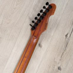 ESP LTD SN-1007HT Baritone 7-String Left-Handed Guitar, Macassar Ebony Fretboard, Black Blast -Musical Instrument Shop 20230921 dsc07725