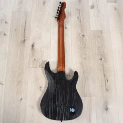 ESP LTD SN-1007HT Baritone 7-String Left-Handed Guitar, Macassar Ebony Fretboard, Black Blast -Musical Instrument Shop 20230921 dsc07732