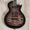 ESP USA Eclipse Guitar, Quilted Maple Top, EMG 81-X / 85-X Pickups, See Thru Black Sunburst 1 ESP USA Eclipse Guitar, Quilted Maple Top, EMG 81-X / 85-X Pickups, See Thru Black Sunburst -Musical Instrument Shop 20230921 dsc07899