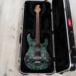 Ernie Ball Music Man BFR Steve Morse Y2D Guitar, Rosewood Fretboard, Jade Burl -Musical Instrument Shop 20230926 dsc08296