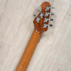 Ernie Ball Music Man Luke 4 SSS Guitar, Rosewood Fretboard, Roasted Alder Body, Diesel Blue -Musical Instrument Shop 20230926 dsc08351