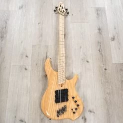 Dingwall Combustion 4 Multi-Scale Bass, Maple Fretboard, Natural Ash -Musical Instrument Shop 20230927 dsc08583