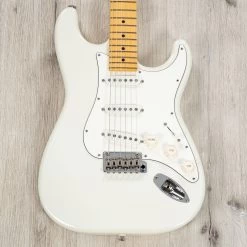 Suhr Classic S Guitar, Maple Fretboard, Olympic White