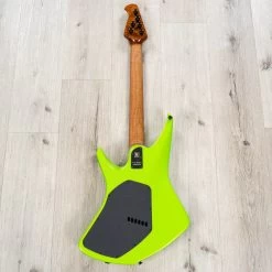 Ernie Ball Music Man Kaizen 6 Multi-Scale Guitar, Ebony Fretboard, Kryptonite -Musical Instrument Shop 20231004 dsc09262