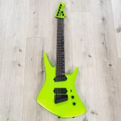 Ernie Ball Music Man Kaizen 7 7-String Multi-Scale Guitar, Ebony Fretboard, Kryptonite -Musical Instrument Shop 20231004 dsc09265