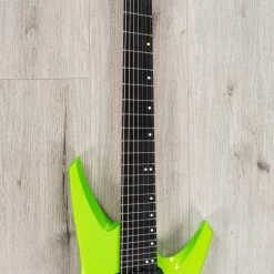 Ernie Ball Music Man Kaizen 7 7-String Multi-Scale Guitar, Ebony Fretboard, Kryptonite -Musical Instrument Shop 20231004 dsc09270