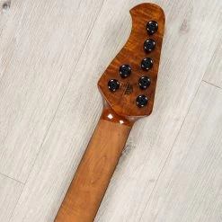 Ernie Ball Music Man Kaizen 7 7-String Multi-Scale Guitar, Ebony Fretboard, Kryptonite -Musical Instrument Shop 20231004 dsc09273