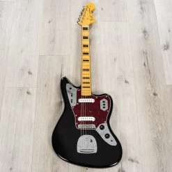 Fender Vintera II 70s Jaguar Guitar, Maple Fingerboard, Black 15 Fender Vintera II 70s Jaguar Guitar, Maple Fingerboard, Black -Musical Instrument Shop 20231004 dsc09331 1